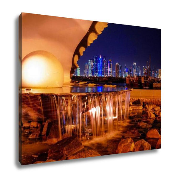 Gallery Wrapped Canvas, View Of Doha Qatar