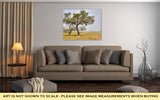 Gallery Wrapped Canvas, African Landscape With A Acacia Tree
