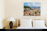 Gallery Wrapped Canvas, Lisbon Portugal Skyline At Sao Jorge Castle In The Day