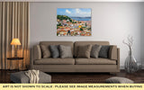 Gallery Wrapped Canvas, Lisbon Portugal Skyline At Sao Jorge Castle In The Day