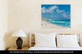 Gallery Wrapped Canvas, Cancun Beach Panorama Mexico