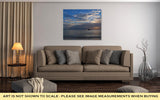 Gallery Wrapped Canvas, Sunrise View Of Mexican Fishing Boat In Cancuns Puerto Juarez Harbor