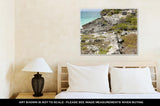 Gallery Wrapped Canvas, Ancient Ruins Of Tulum Fortress Yucatan Mexico