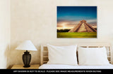 Gallery Wrapped Canvas, Pyramid In Chichen Itza