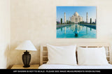 Gallery Wrapped Canvas, The Morning View Of Taj Mahal Monument India