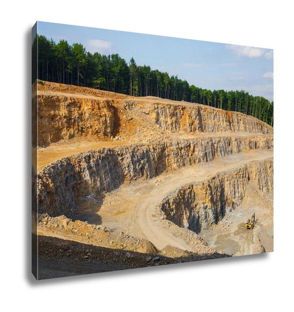 Gallery Wrapped Canvas, Quarry In Poland