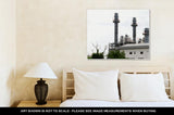 Gallery Wrapped Canvas, Power Plant In Industrial Zone