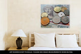 Gallery Wrapped Canvas, Greek Drachma Coins