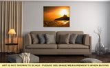 Gallery Wrapped Canvas, Warm Sunset On Ipanema Beach