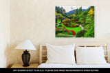 Gallery Wrapped Canvas, Butchart Gardens Gardens On Vancouver Island Flower Beds