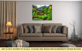 Gallery Wrapped Canvas, Butchart Gardens Gardens On Vancouver Island Flower Beds