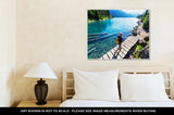 Gallery Wrapped Canvas, Hike On Garibaldi Lake Near Whistler BC Canada