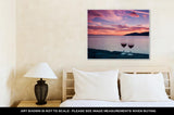 Gallery Wrapped Canvas, Romantic Sunset In West Vancouver