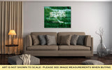 Gallery Wrapped Canvas, Saudi Arabia Flag