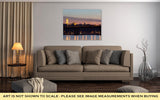 Gallery Wrapped Canvas, Beautiful Kiev Skyline At Sunset UKraine