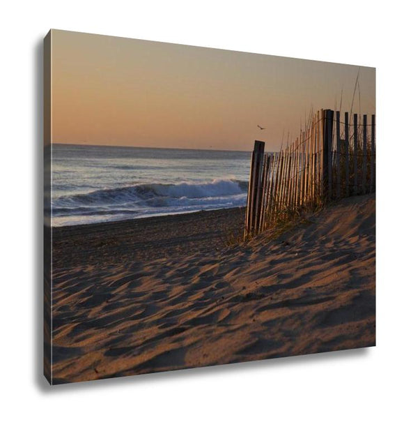 Gallery Wrapped Canvas, Sunrises Are Epic On The Pristine Beaches In The Outer Banks