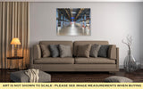Gallery Wrapped Canvas, Parking Garage With Cars