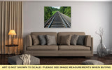 Gallery Wrapped Canvas, Train Tracks On The Horizon