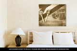 Gallery Wrapped Canvas, Retro Photo Table With Cuban Items