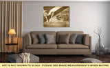 Gallery Wrapped Canvas, Retro Photo Table With Cuban Items