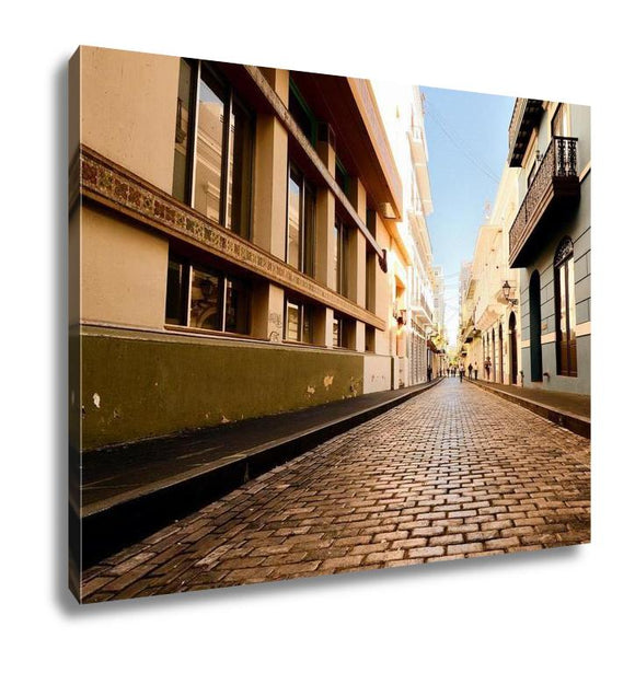 Gallery Wrapped Canvas, Alley The Old City San Juan Puerto Rico