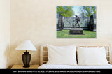 Gallery Wrapped Canvas, The National Seabee Memorial In Arlington National Cemetery Arlington Virginia