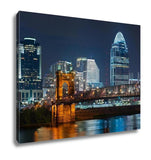 Gallery Wrapped Canvas, Cincinnati Skyline