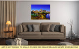 Gallery Wrapped Canvas, Richmond Virginia USA Downtown Skyline