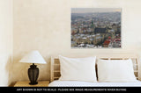 Gallery Wrapped Canvas, Winter Panorama Of Lviv Covered By Snow UKrainelviv Lvov Eastern UKraine The