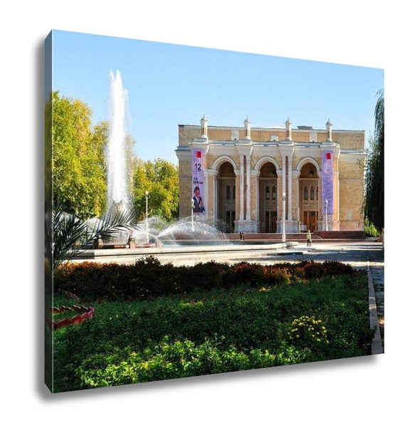 Gallery Wrapped Canvas, Navoi Theater In Tashkent