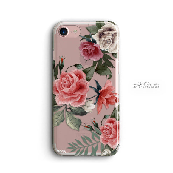 Petals iPhone & Samsung Clear Phone Case Cover