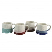 Gibson Home Terra Fauna 20.5 oz Mug Set, Set of 4 Assorted