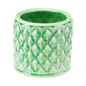 Zuo Tufted Planter Jade Green