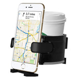 Universal Car Air Vent Phone Mount With Cup Holder